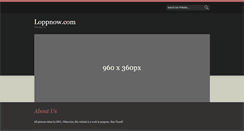 Desktop Screenshot of loppnow.com